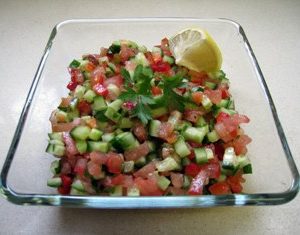 La recette originale de la salade israélienne