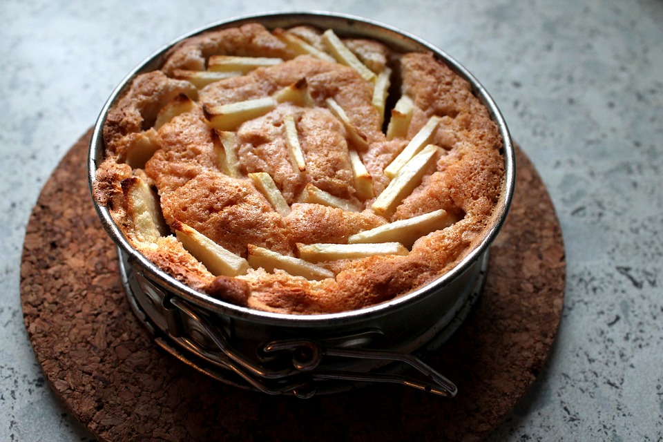 Sans œuf : Gâteau aux pommes et à la pistache pour Pessah, par Jewish Food Hero Kitchen