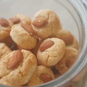 Les biscuits aux amandes (doux et moelleux)