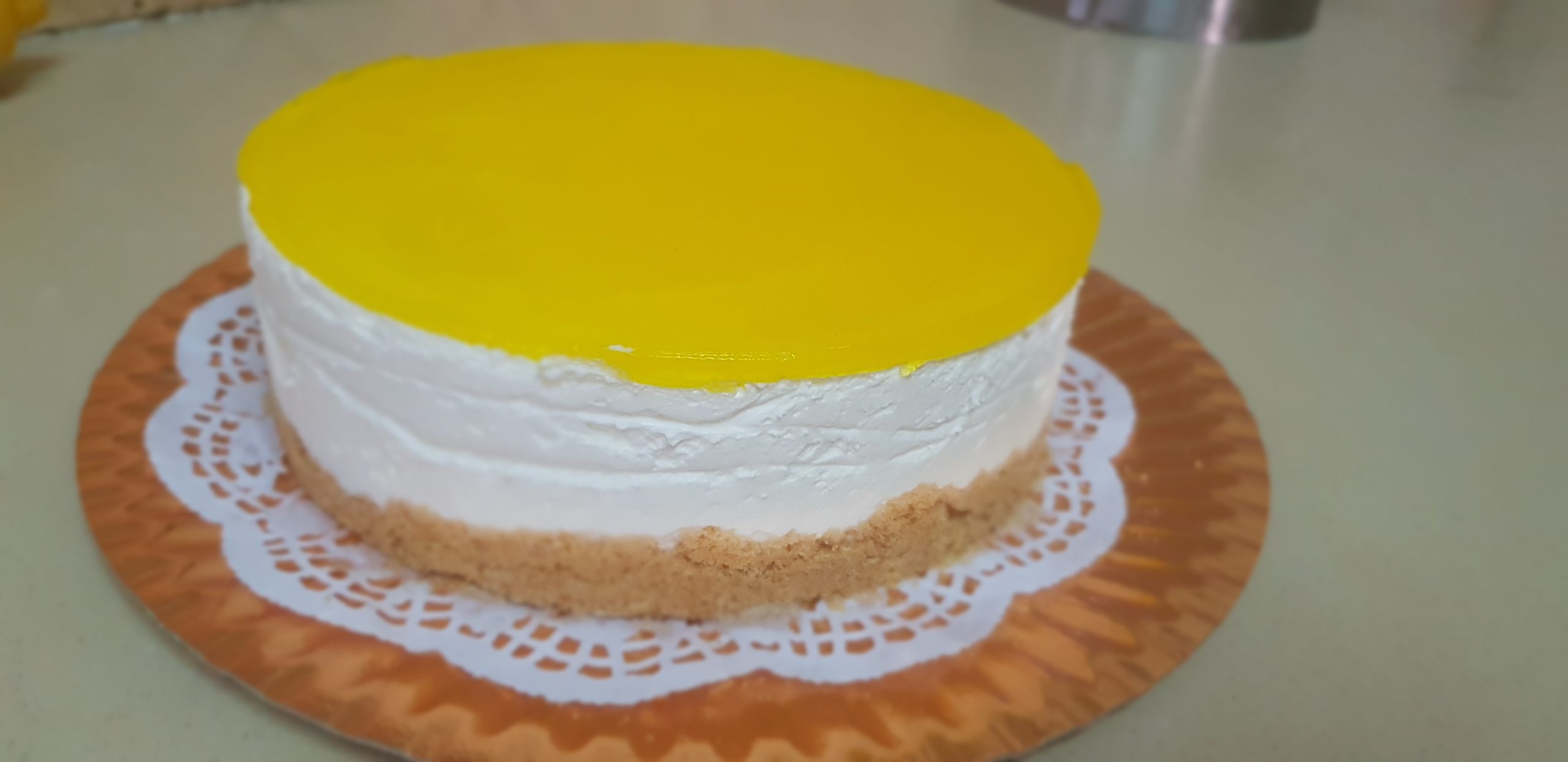 Cheesecake au citron sans cuisson