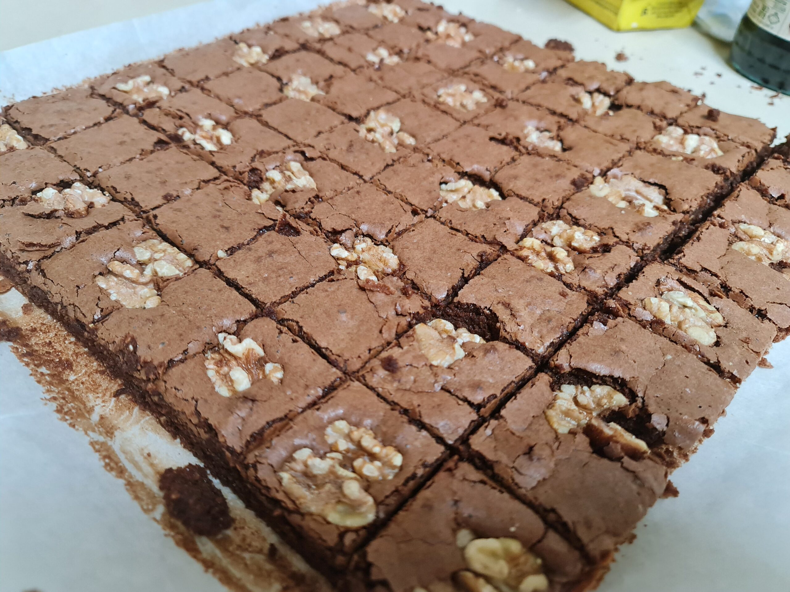 Brownie au chocolat sans farine ( Pessah aussi)