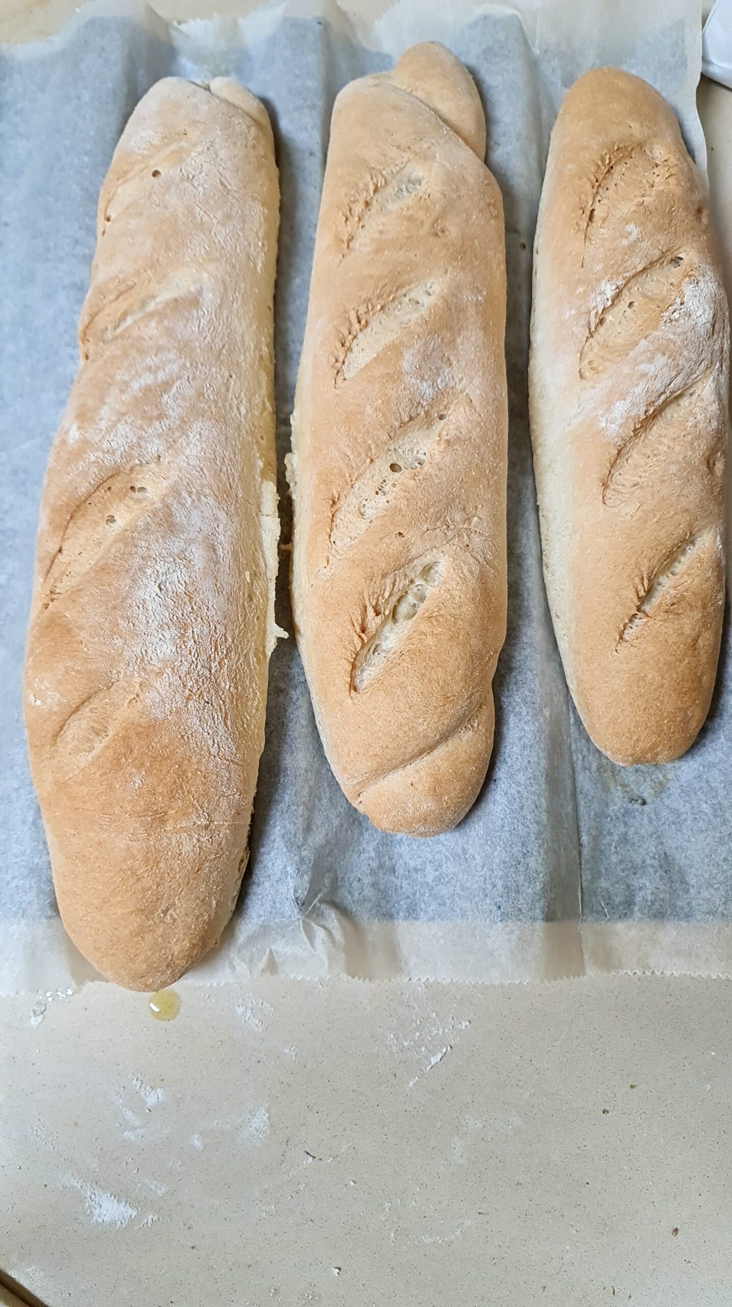 Petits pains baguettes idéal pour l'ecole !