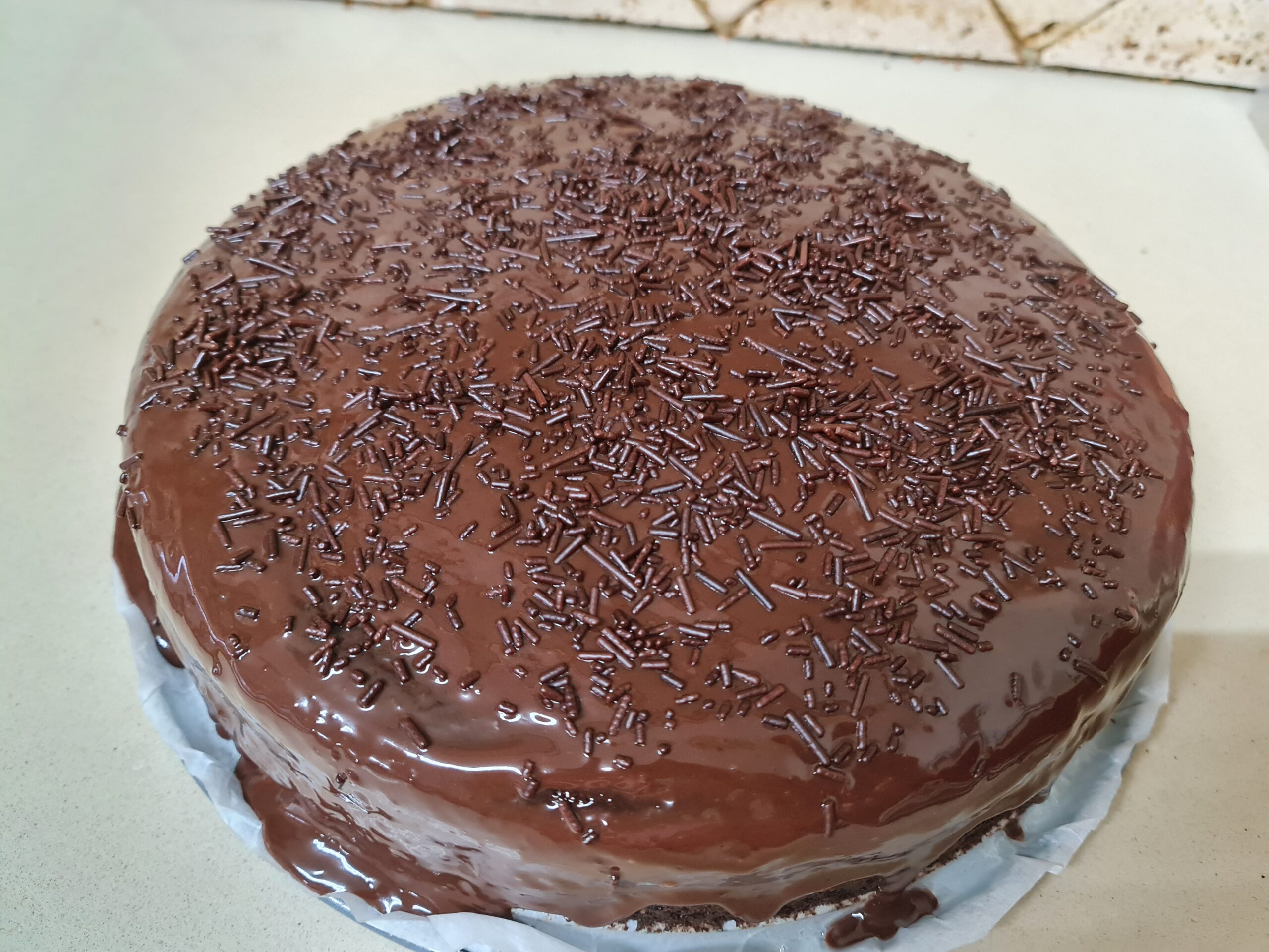 Un gâteau au chocolat incroyable 
