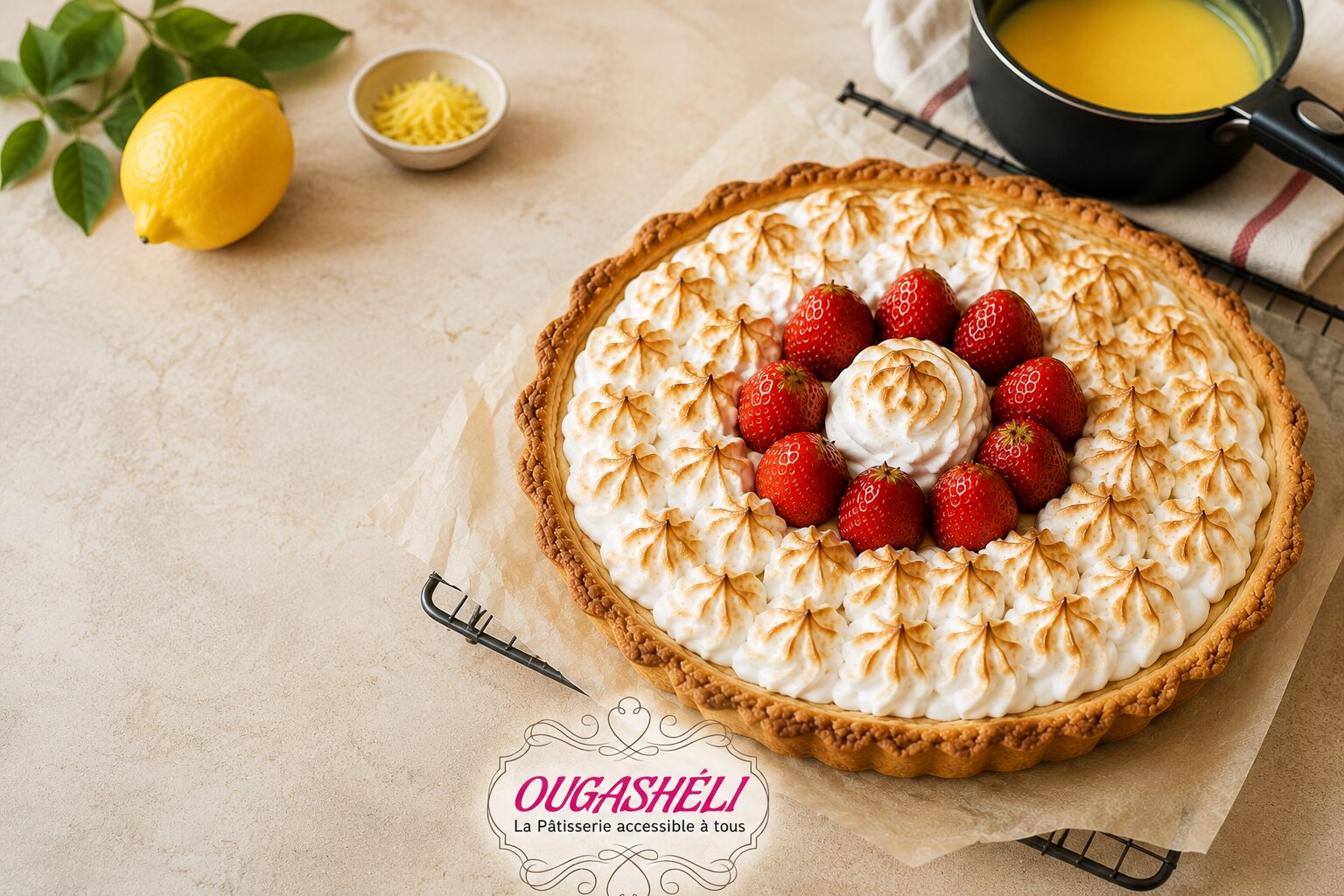Tarte au citron, la meilleure au monde !