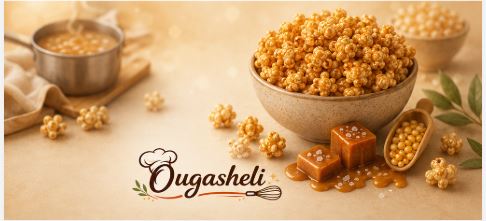 Pop-corn au caramel sucré-salé
